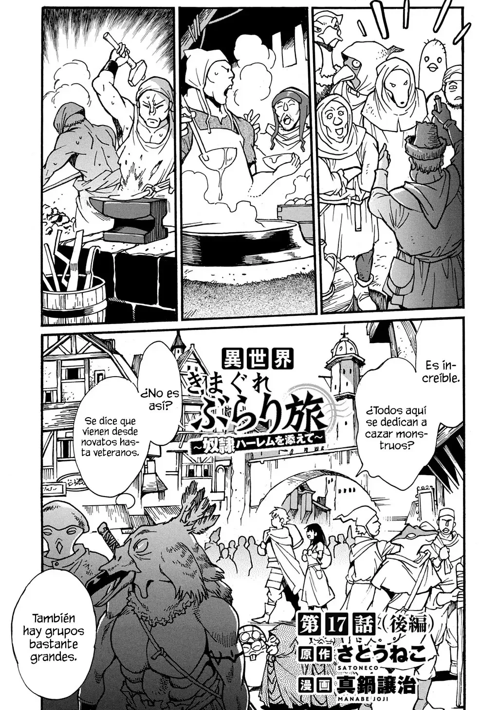 Isekai Kimagure Burari Tabi: Dorei Harem o Soete - Capítulo 17.2 - Página 4 - LectorTMOo