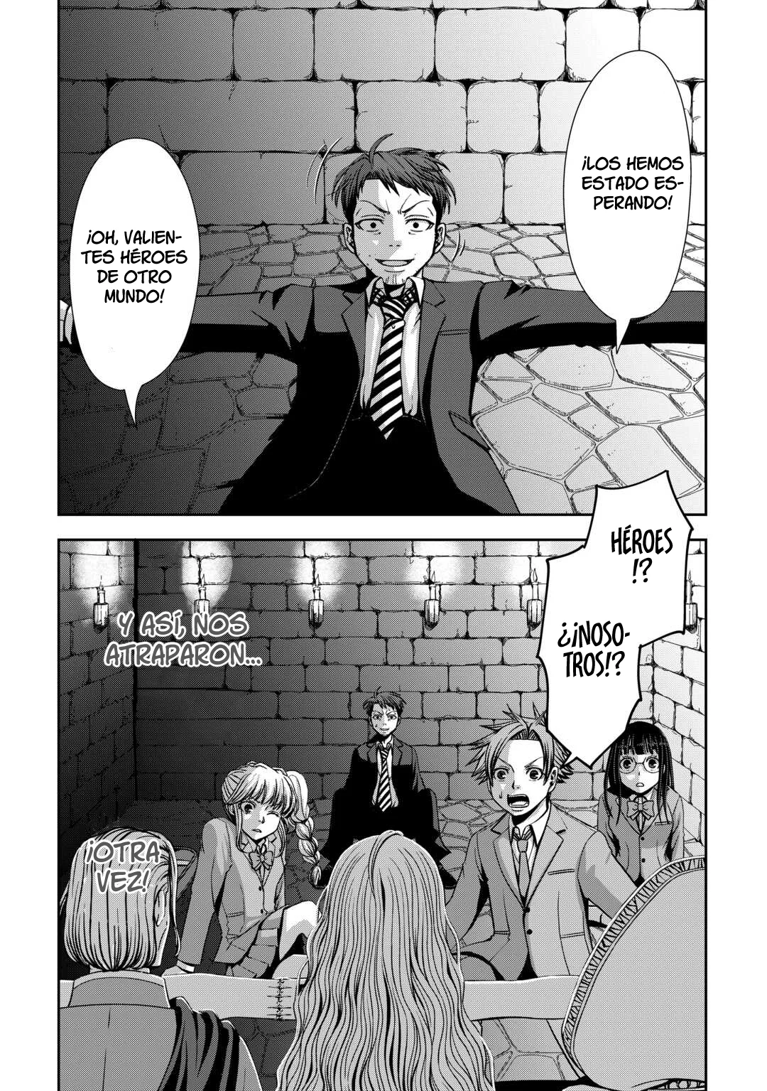 Isekai Nidome no Ossan, Dou Kangaete mo Koukousei Yuusha Yori Tsuyoi - Capítulo 1 - Página 9 - LectorTMOo