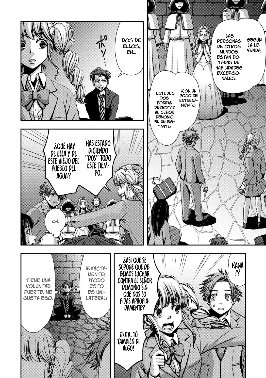 Isekai Nidome no Ossan, Dou Kangaete mo Koukousei Yuusha Yori Tsuyoi - Capítulo 1 - Página 12 - LectorTMOo
