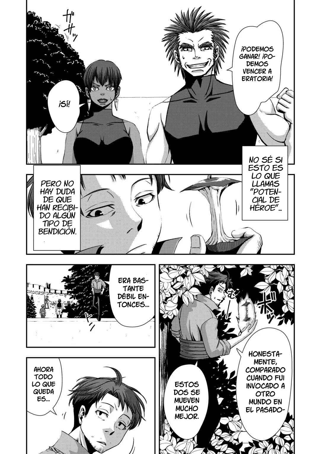 Isekai Nidome no Ossan, Dou Kangaete mo Koukousei Yuusha Yori Tsuyoi - Capítulo 2 - Página 8 - LectorTMOo