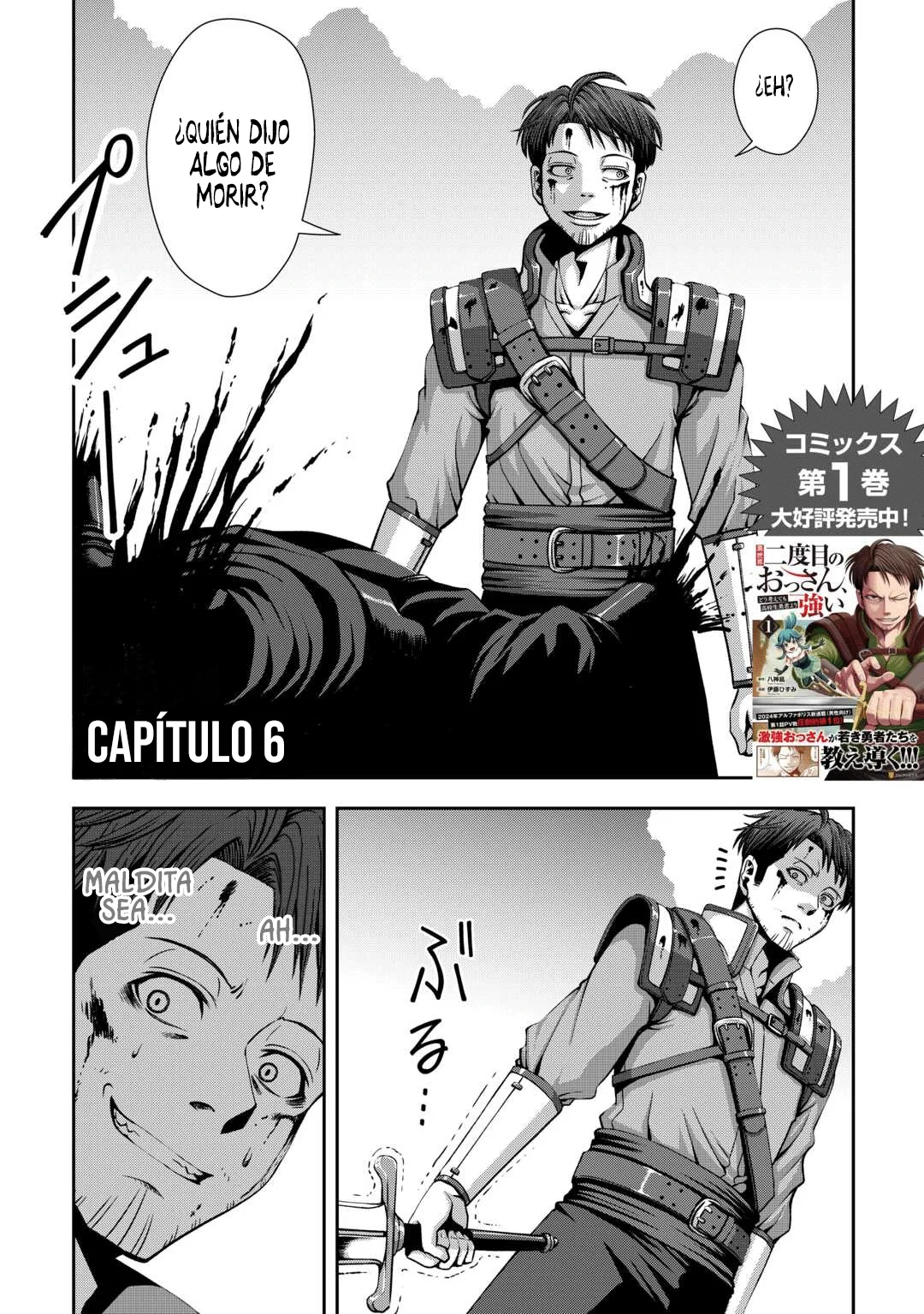 Isekai Nidome no Ossan, Dou Kangaete mo Koukousei Yuusha Yori Tsuyoi - Capítulo 6 - Página 2 - LectorTMOo