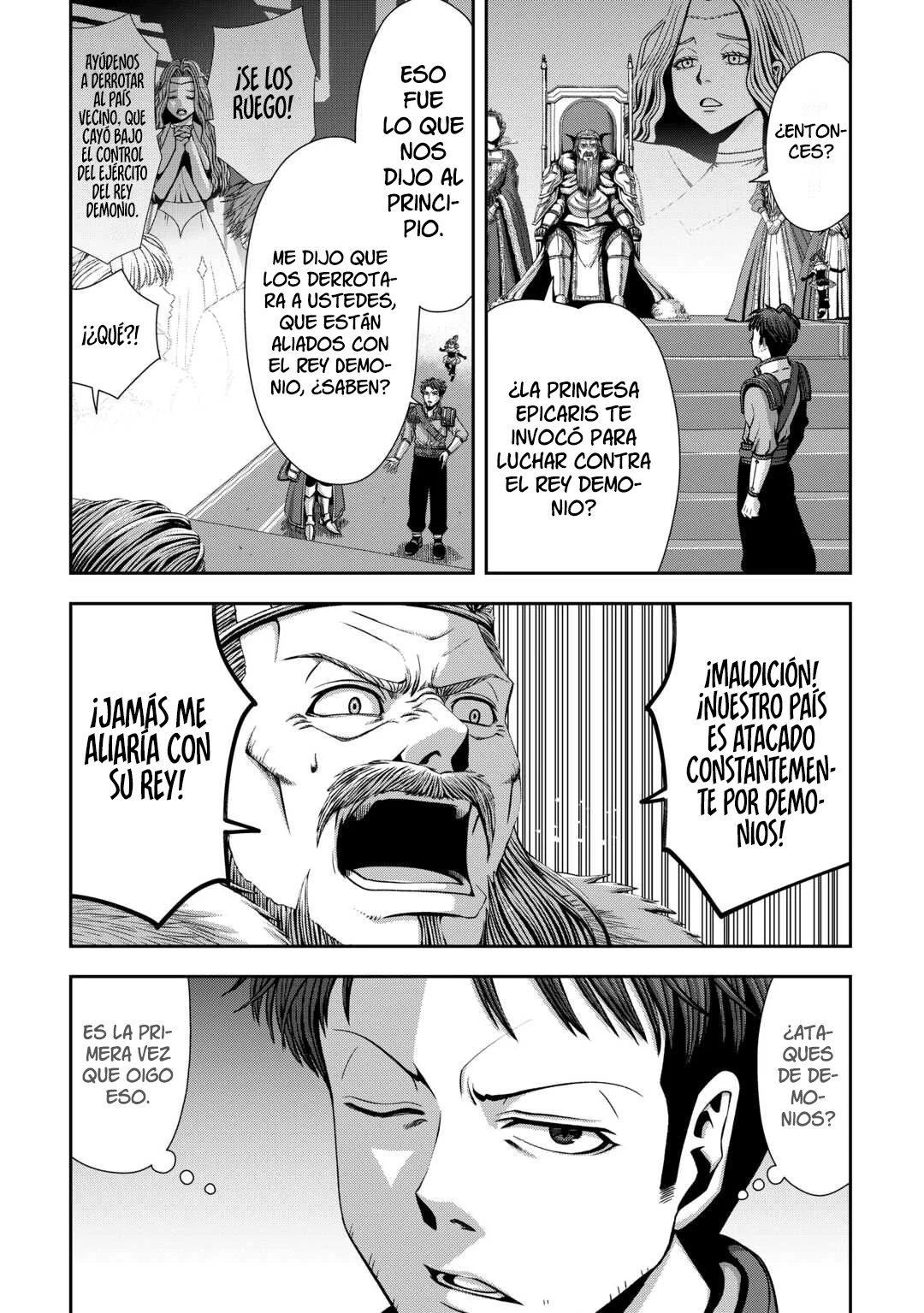 Isekai Nidome no Ossan, Dou Kangaete mo Koukousei Yuusha Yori Tsuyoi - Capítulo 8 - Página 10 - LectorTMOo