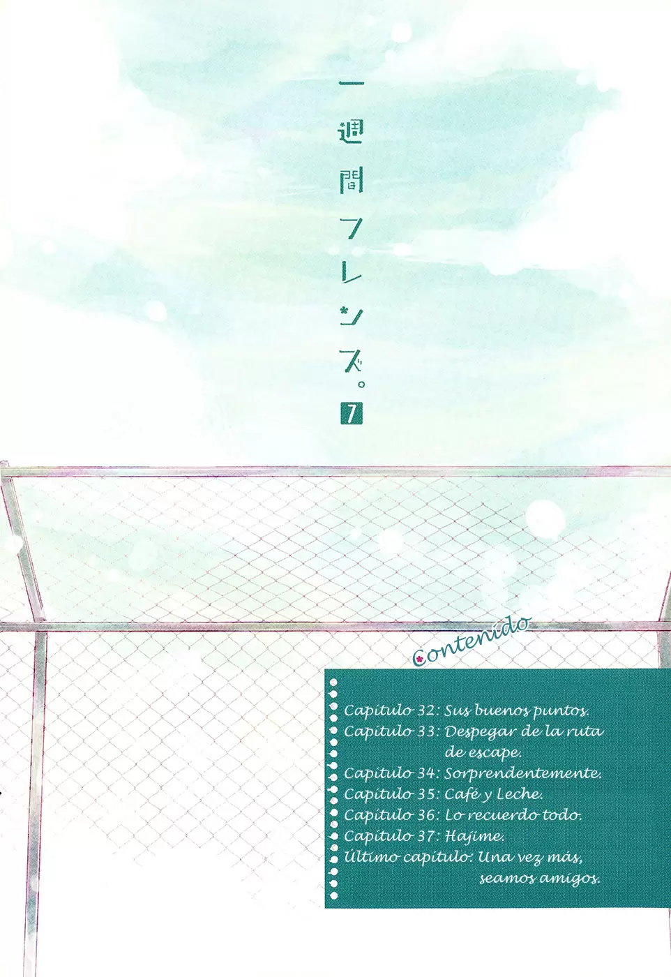 Isshuukan Friends - Capítulo 32 - Página 4 - LectorTMOo