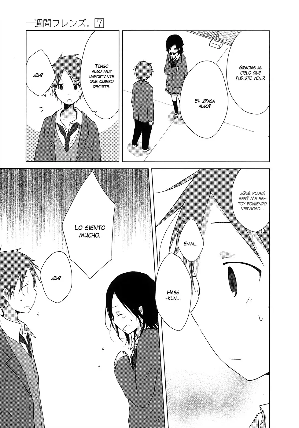 Isshuukan Friends - Capítulo 33 - Página 9 - LectorTMOo