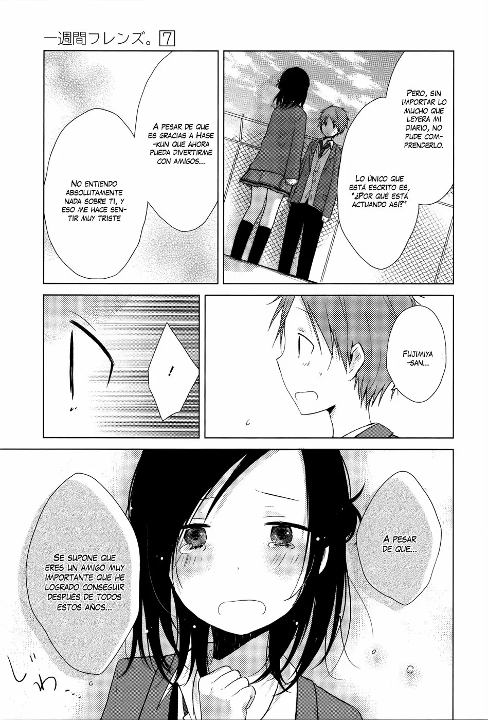 Isshuukan Friends - Capítulo 33 - Página 11 - LectorTMOo