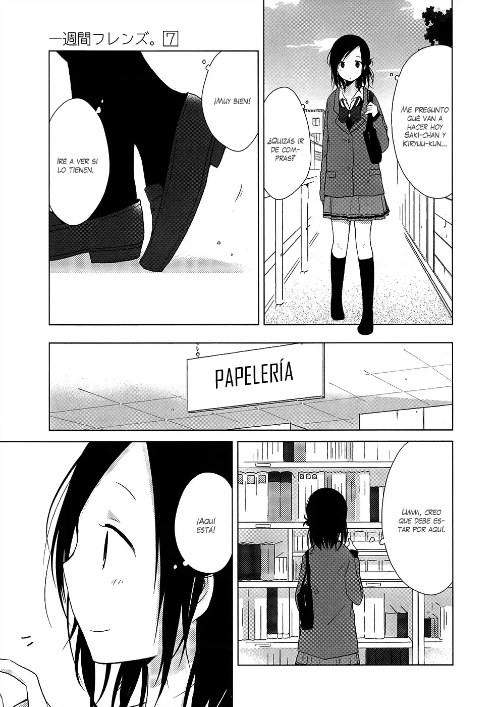 Isshuukan Friends - Capítulo 35 - Página 9 - LectorTMOo