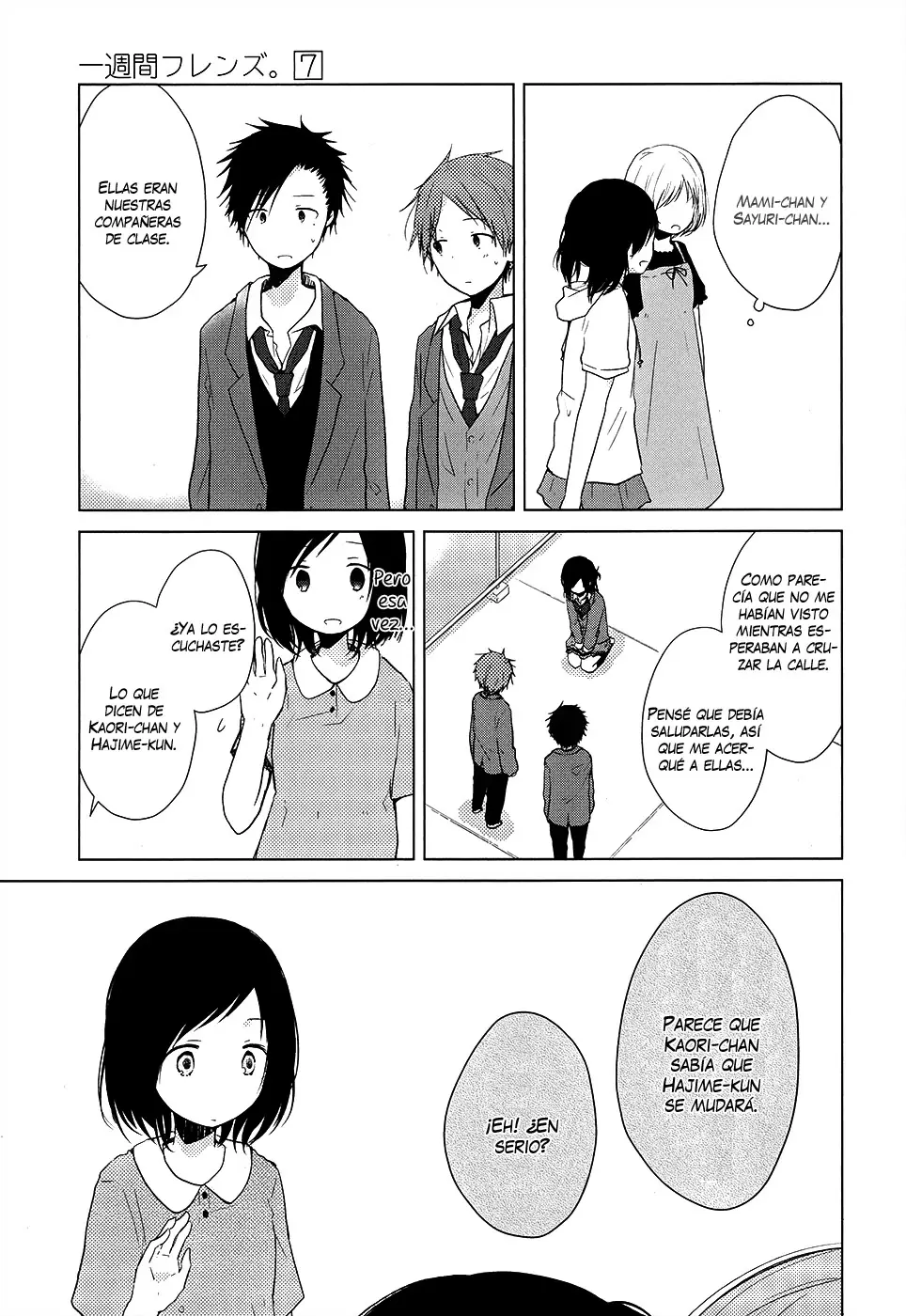 Isshuukan Friends - Capítulo 37 - Página 8 - LectorTMOo