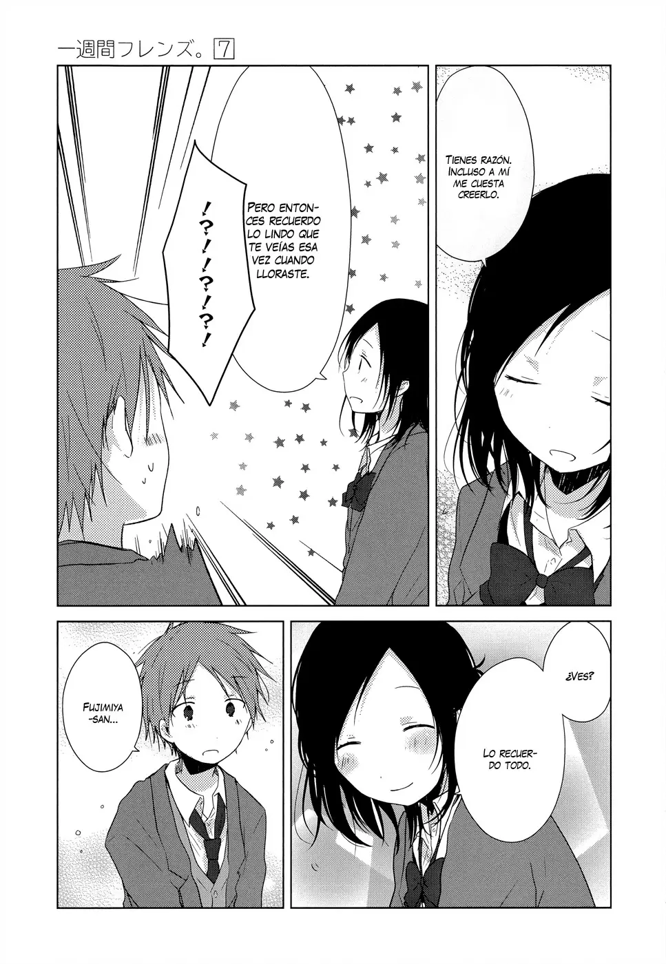 Isshuukan Friends - Capítulo 38 - Página 7 - LectorTMOo