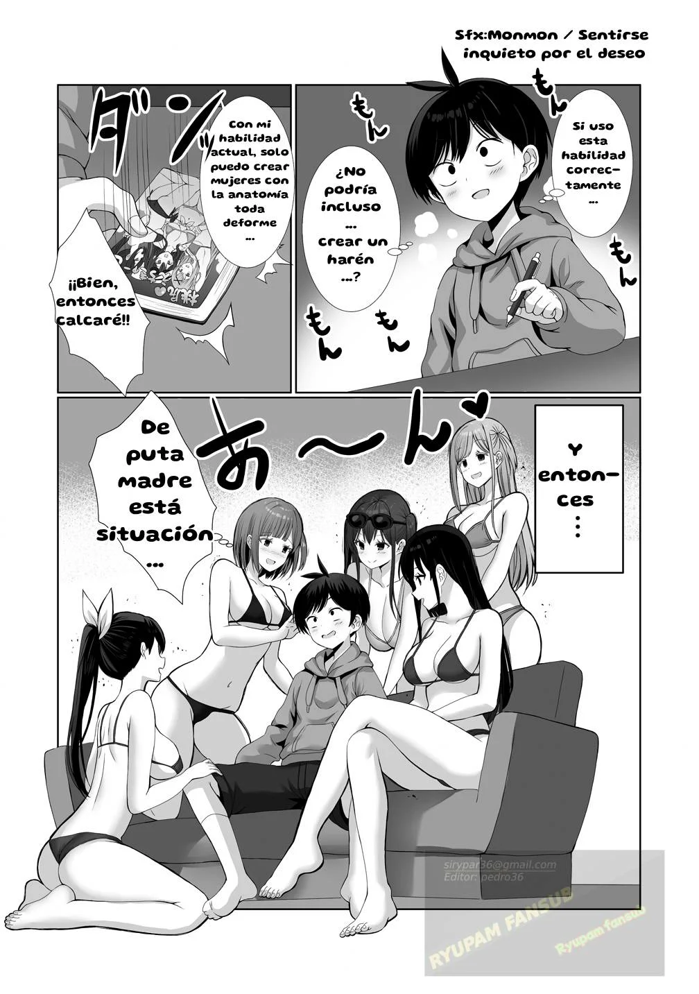 Kaita Mono wo Jittaika suru Nouryoku de Motenai Ore ga Harem Seikatsu - Capítulo 1 - Página 16 - LectorTMOo