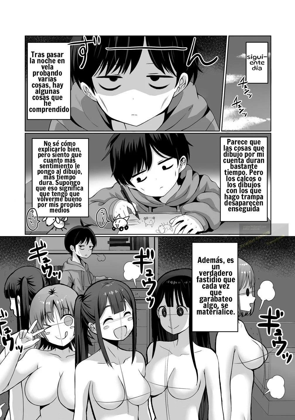 Kaita Mono wo Jittaika suru Nouryoku de Motenai Ore ga Harem Seikatsu - Capítulo 1 - Página 19 - LectorTMOo