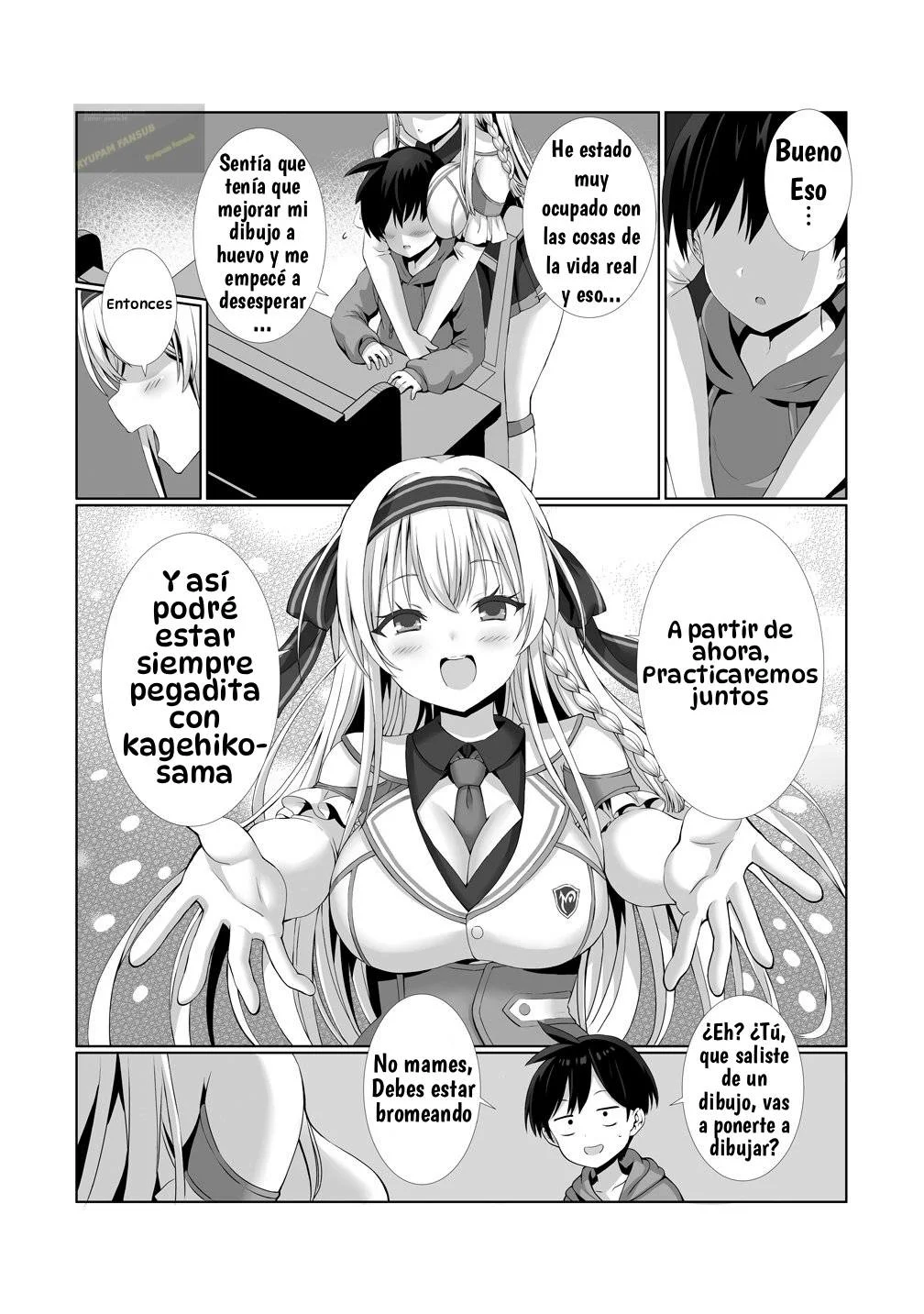 Kaita Mono wo Jittaika suru Nouryoku de Motenai Ore ga Harem Seikatsu - Capítulo 2 - Página 5 - LectorTMOo