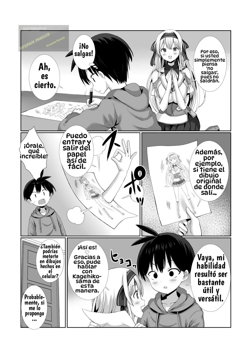 Kaita Mono wo Jittaika suru Nouryoku de Motenai Ore ga Harem Seikatsu - Capítulo 2 - Página 11 - LectorTMOo