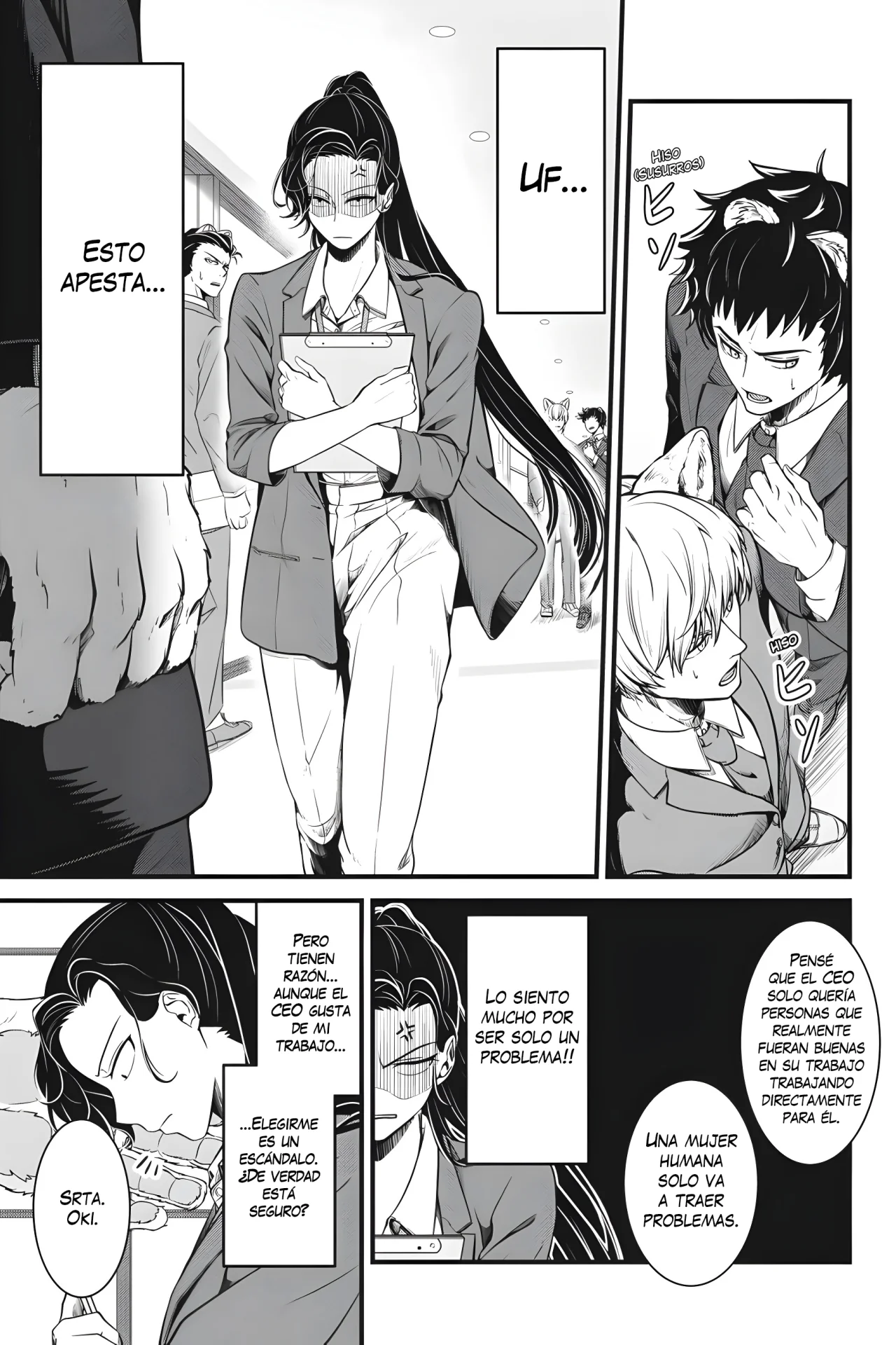 Kemono Joushi ni Jitsu wa Mitomerarete Ita Hanashi - Capítulo 1 - Página 13 - LectorTMOo