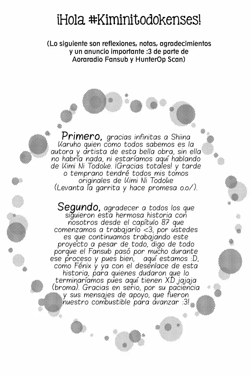 Kimi Ni Todoke - Capítulo 123 - Página 52 - LectorTMOo