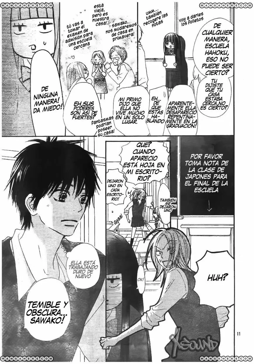 Kimi Ni Todoke capítulo 45 página 11