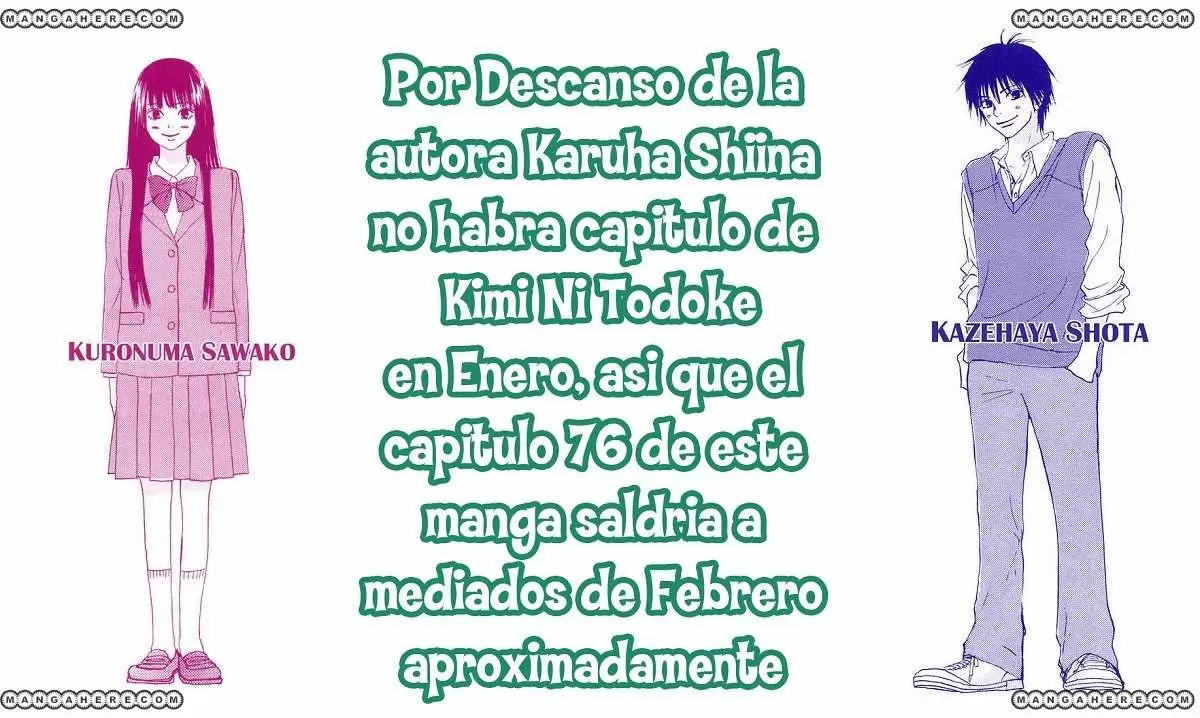 Kimi Ni Todoke capítulo 76 página 37