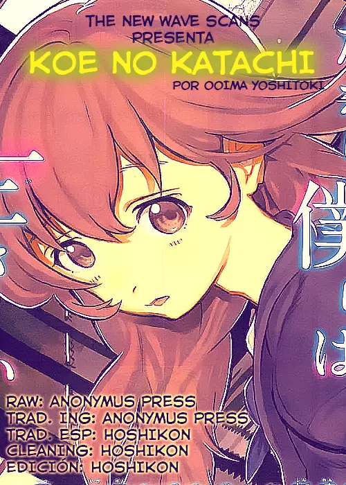 Koe no Katachi - Capítulo 1 - Página 1 - LectorTMOo