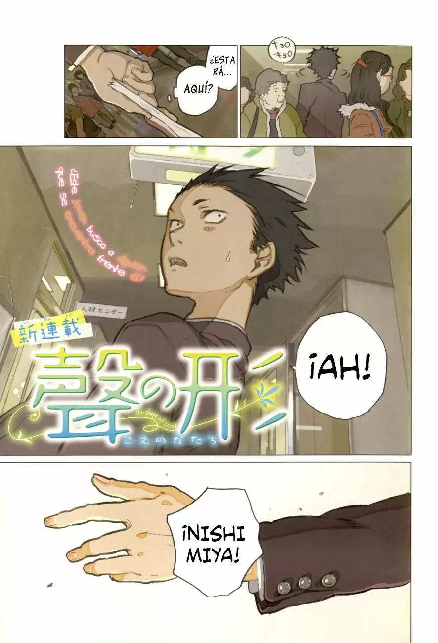 Koe no Katachi - Capítulo 1 - Página 2 - LectorTMOo