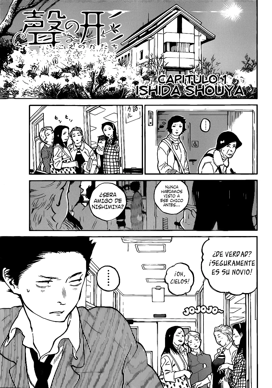 Koe no Katachi - Capítulo 1 - Página 4 - LectorTMOo