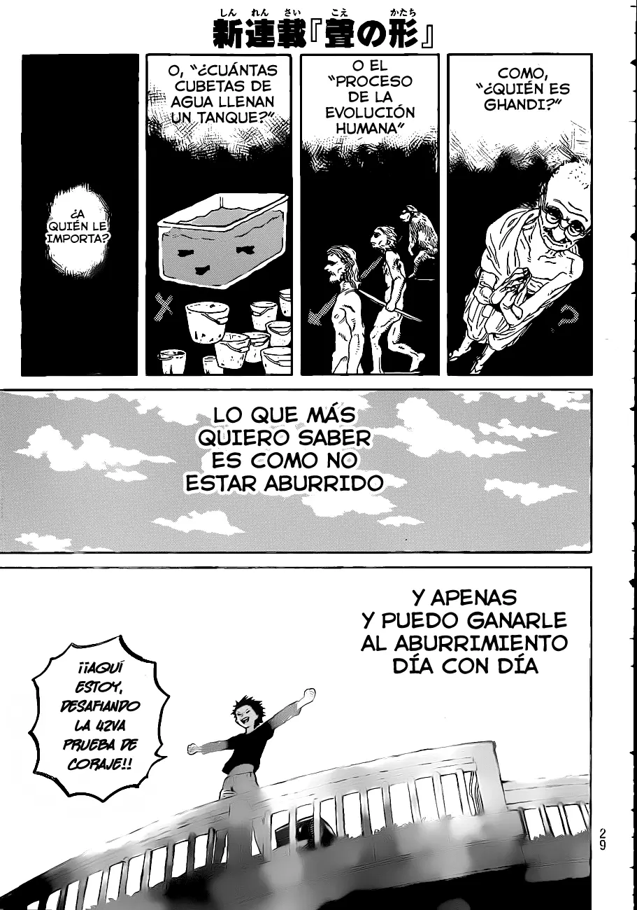 Koe no Katachi - Capítulo 1 - Página 18 - LectorTMOo