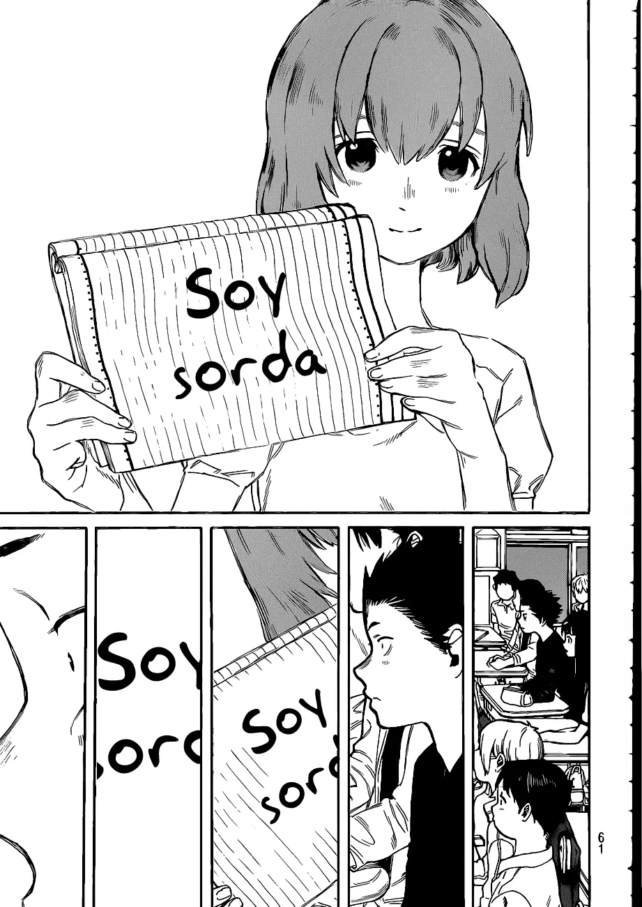 Koe no Katachi - Capítulo 1 - Página 50 - LectorTMOo