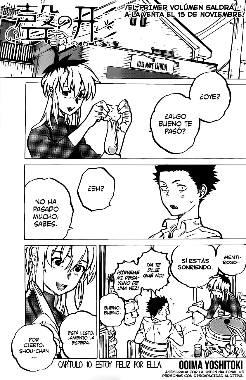 Koe no Katachi capítulo 10 página 2