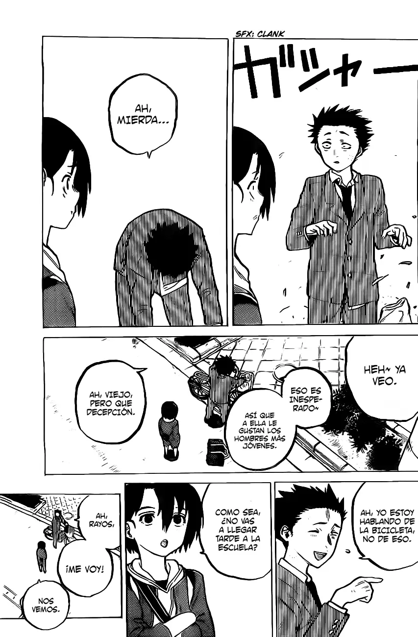 Koe no Katachi capítulo 10 página 14