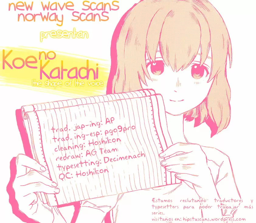 Koe no Katachi capítulo 11 página 1