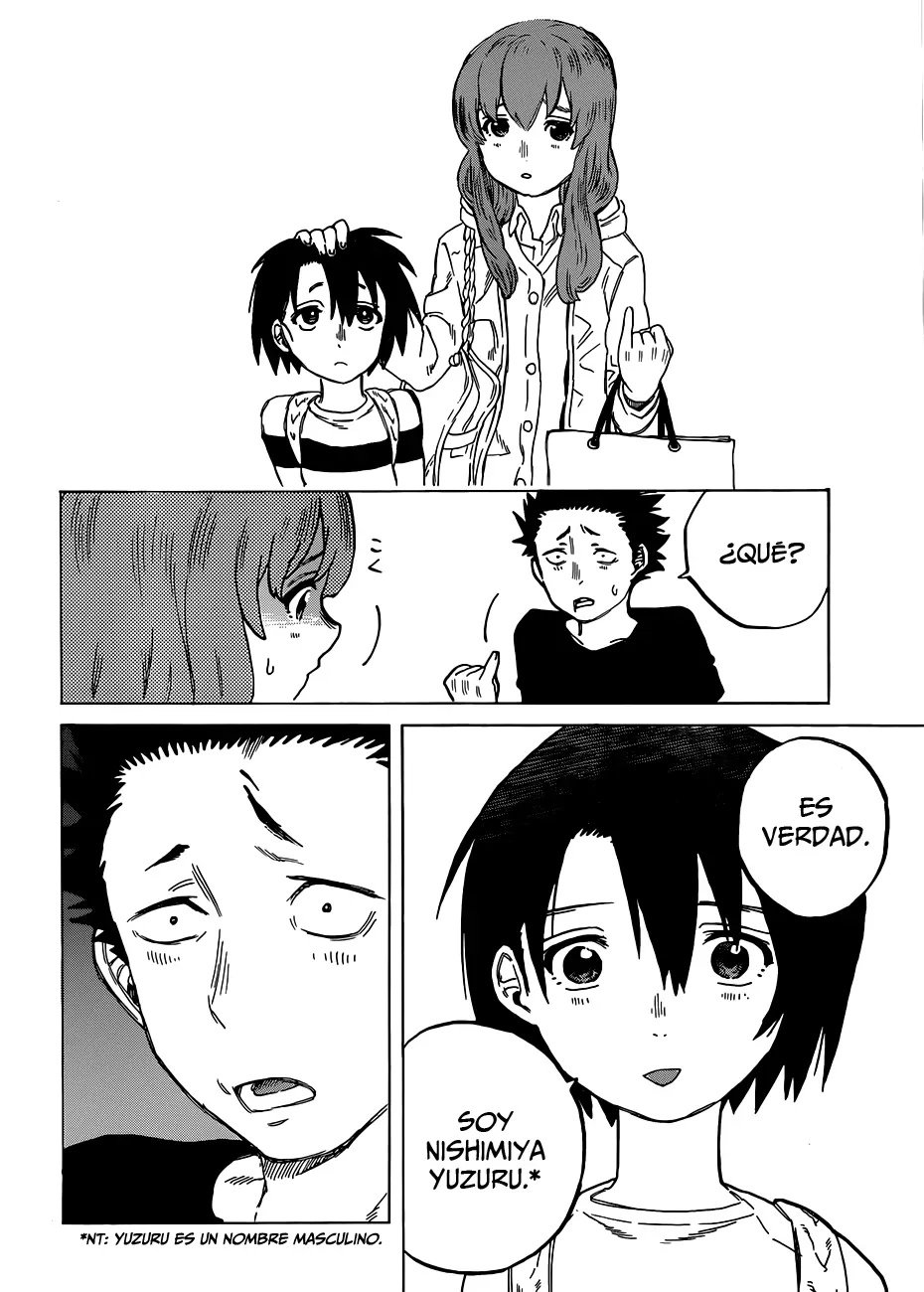 Koe no Katachi capítulo 14 página 15