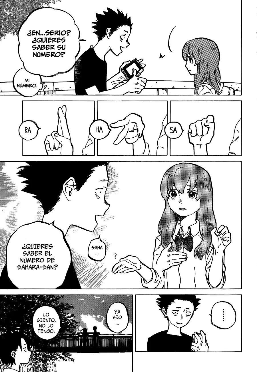 Koe no Katachi capítulo 15 página 5