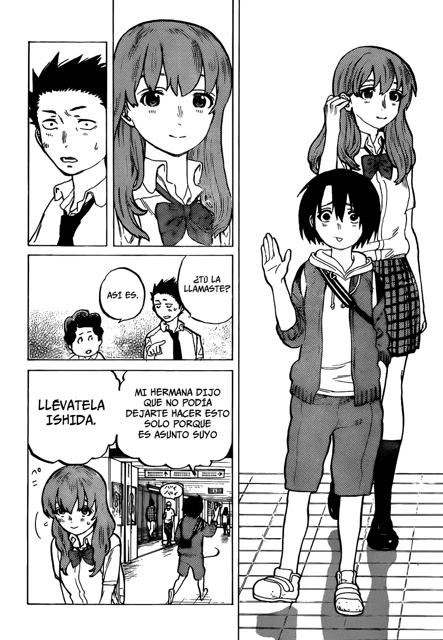 Koe no Katachi capítulo 15 página 14