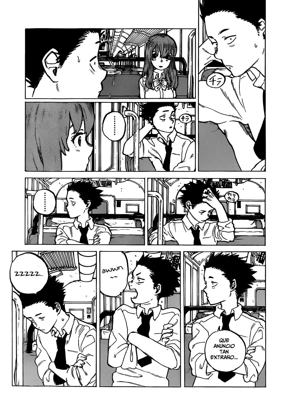 Koe no Katachi capítulo 15 página 17