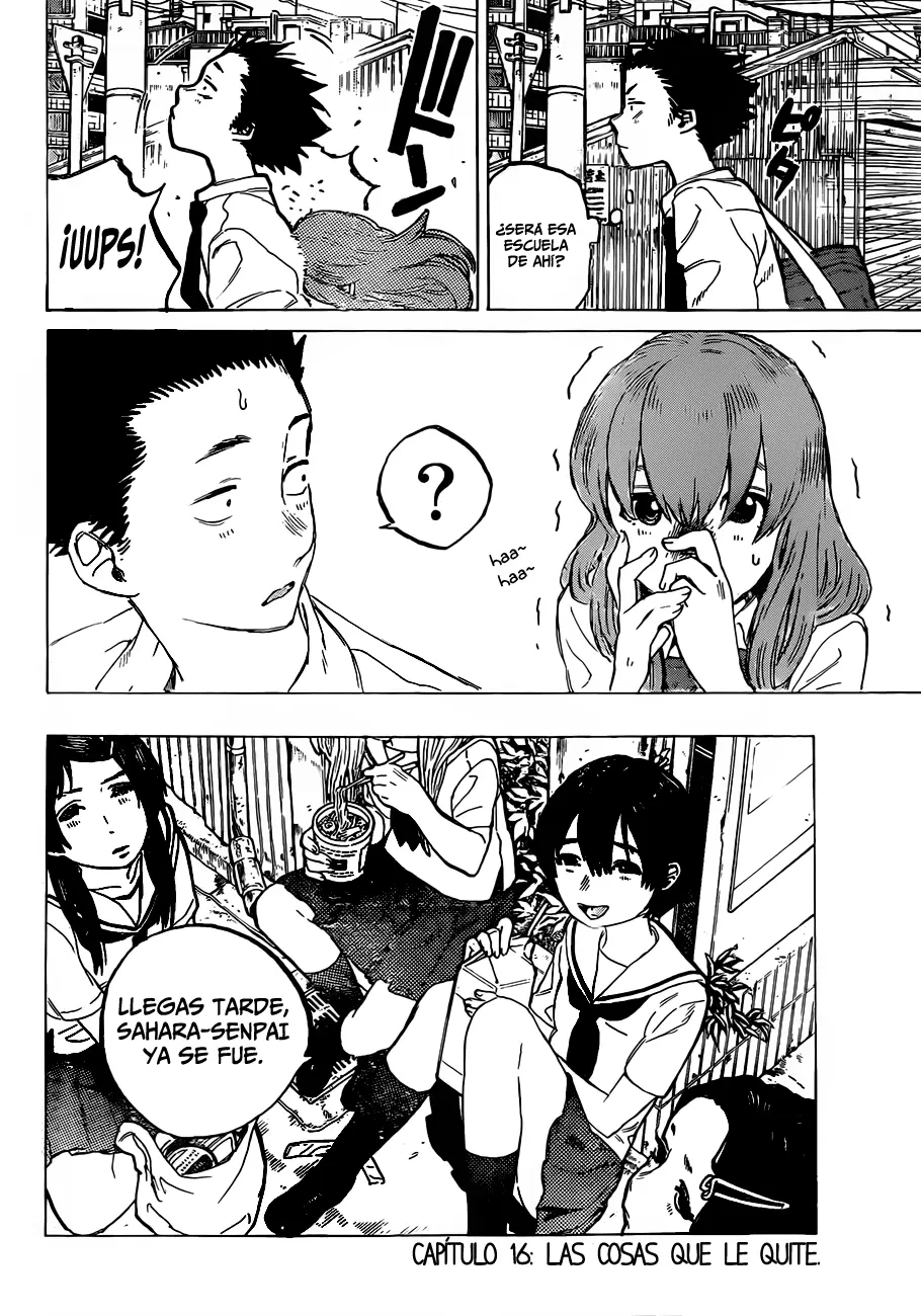 Koe no Katachi - Capítulo 16 - Página 2 - LectorTMOo