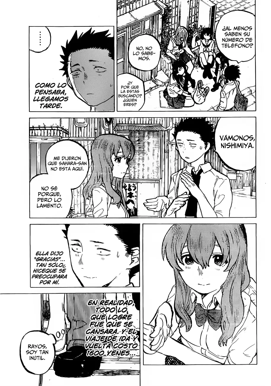 Koe no Katachi - Capítulo 16 - Página 3 - LectorTMOo