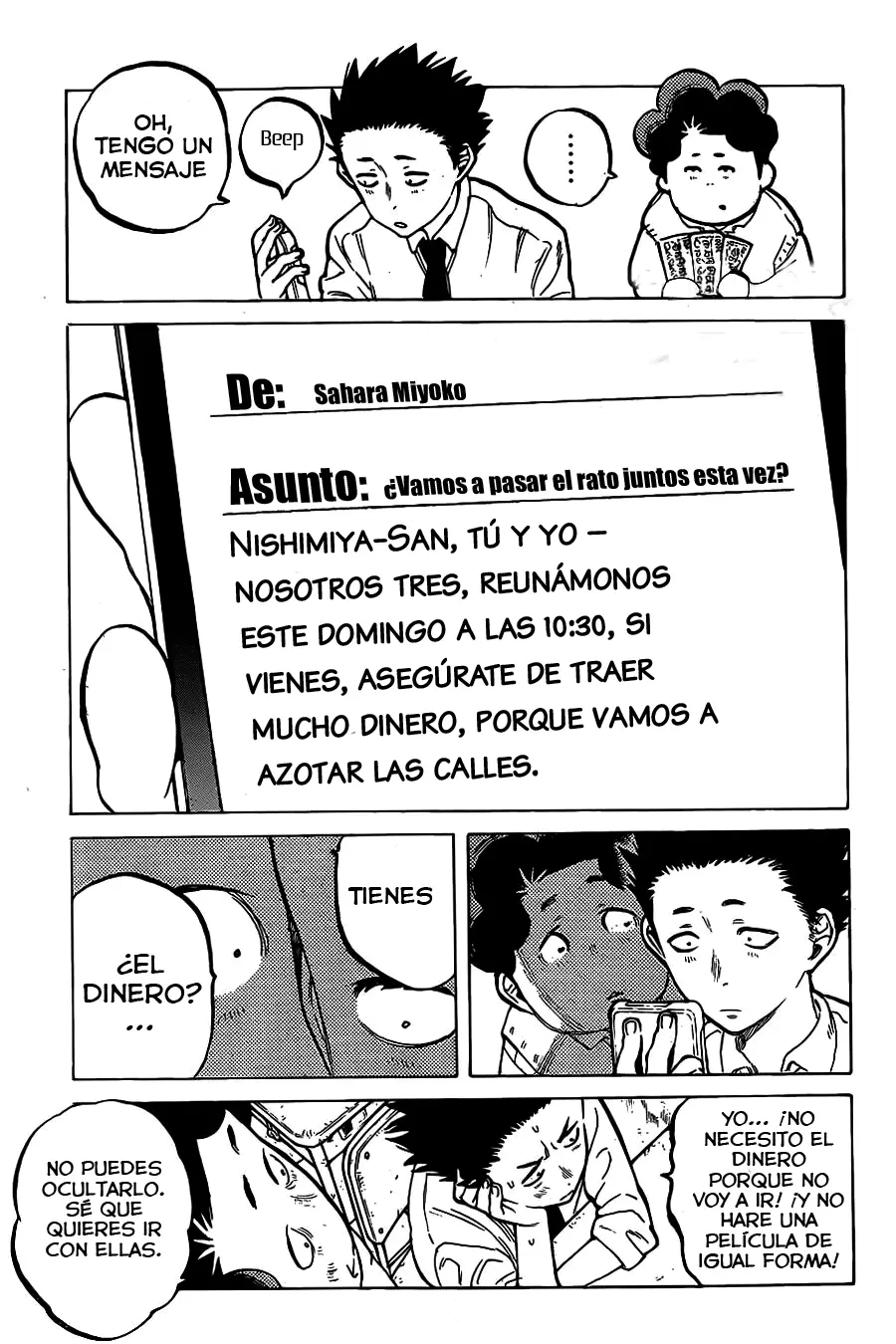 Koe no Katachi capítulo 17 página 3