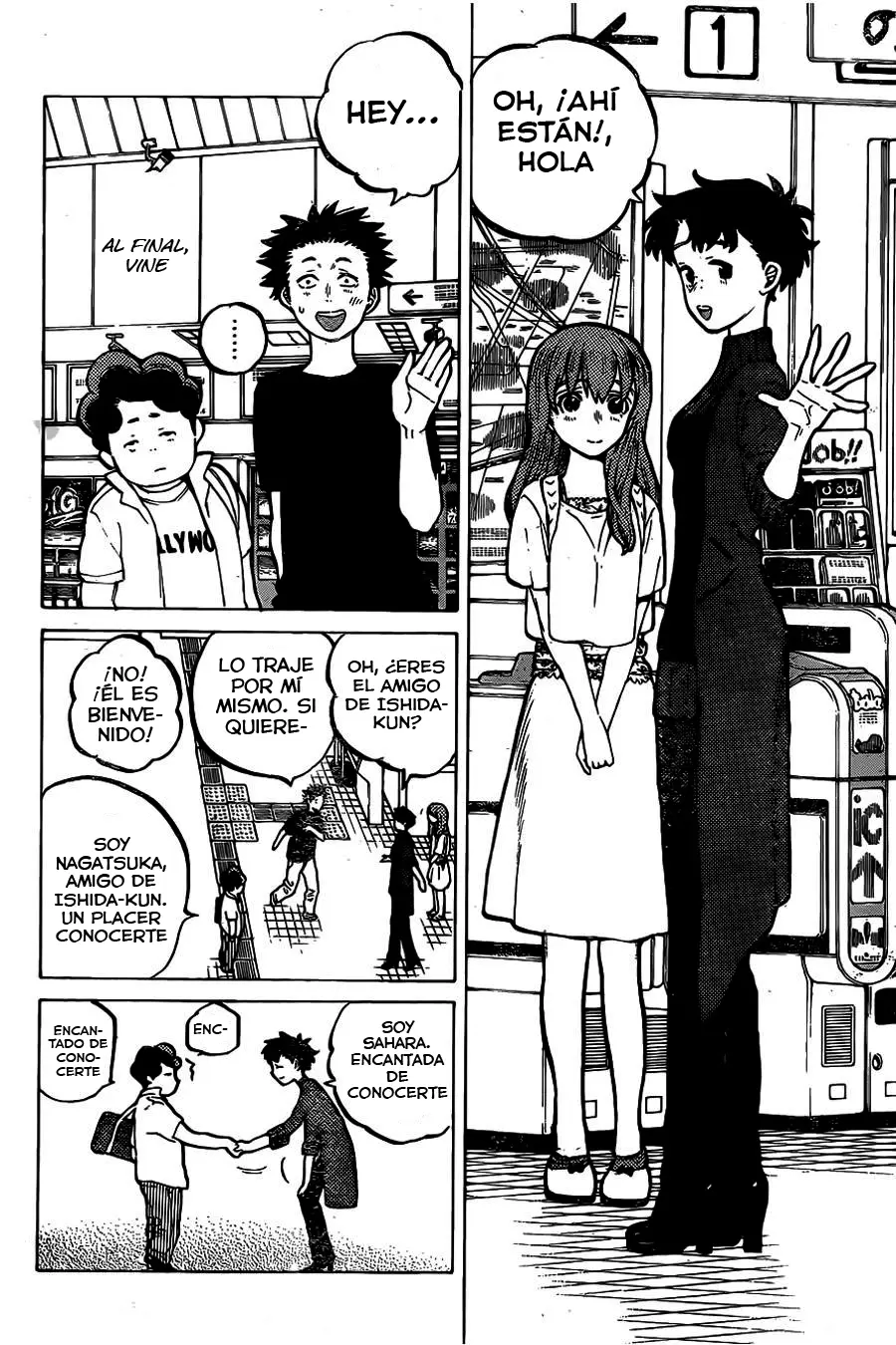 Koe no Katachi capítulo 17 página 4