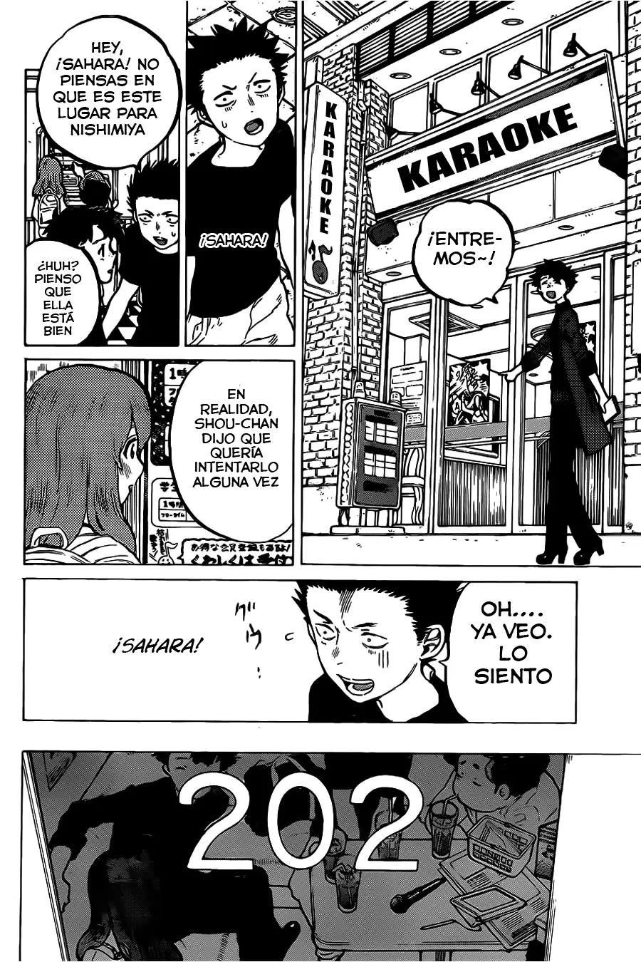 Koe no Katachi capítulo 17 página 8