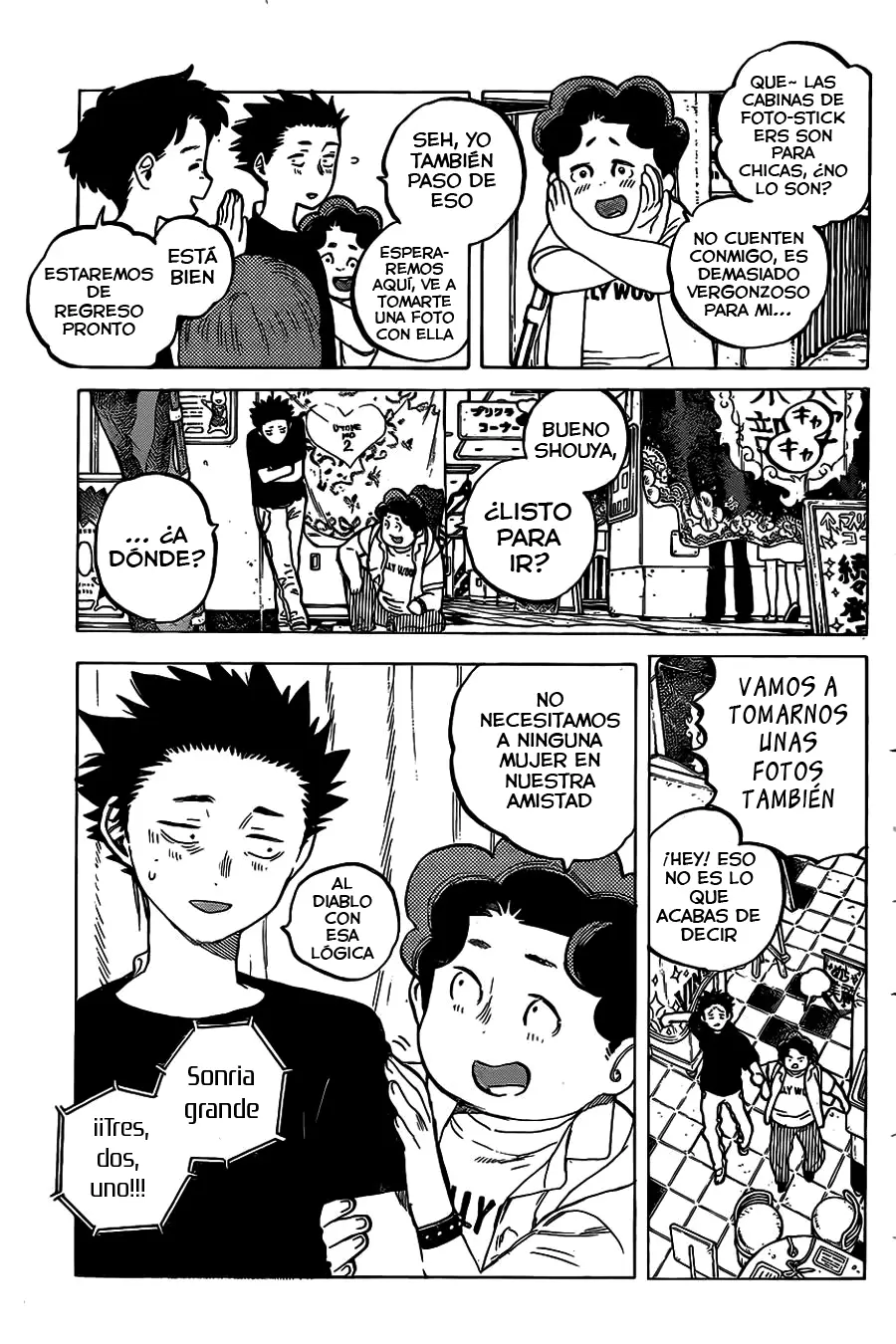 Koe no Katachi capítulo 17 página 15
