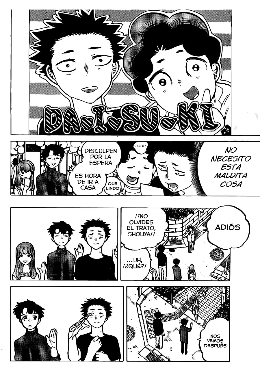 Koe no Katachi capítulo 17 página 16