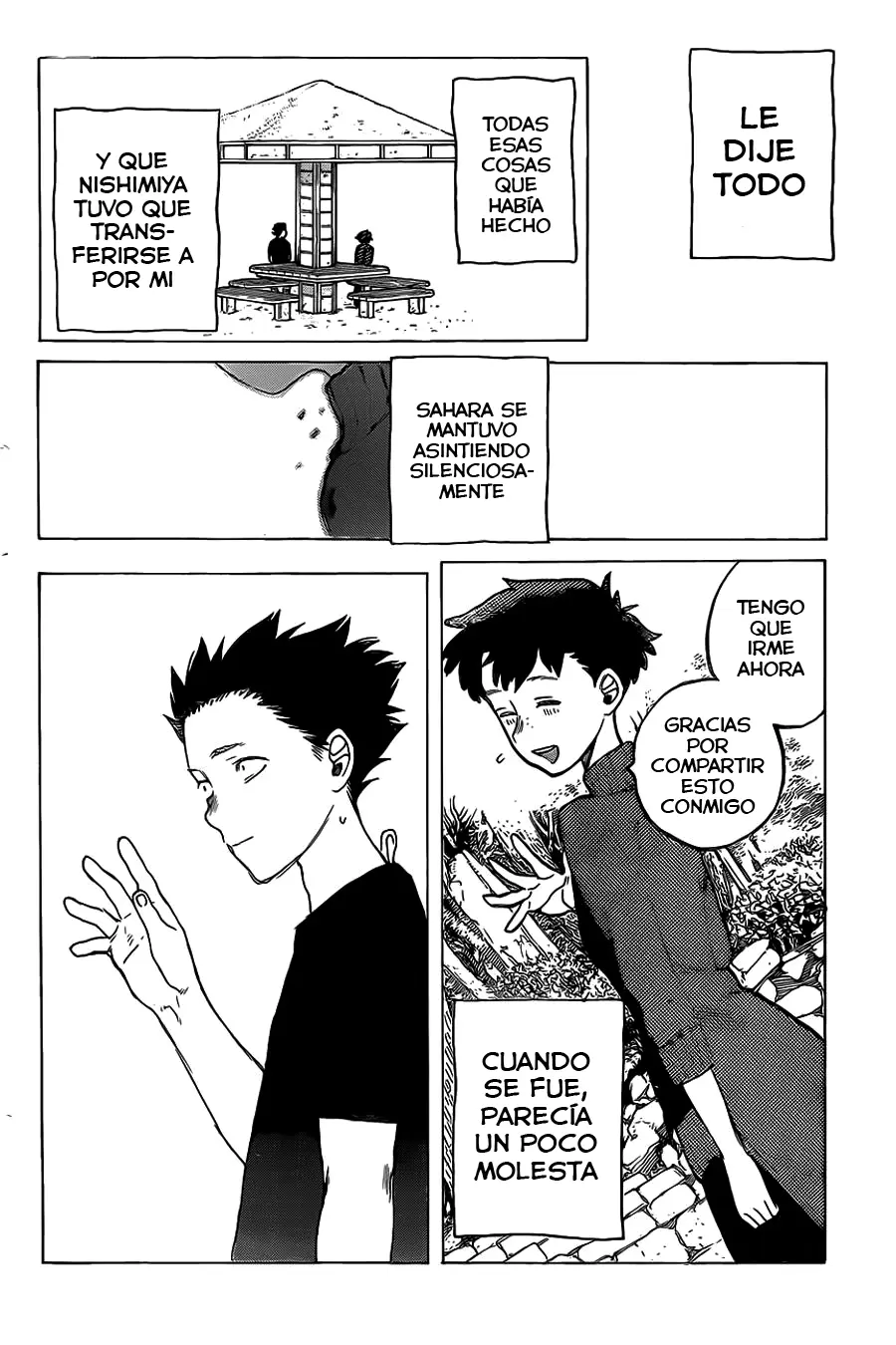 Koe no Katachi capítulo 17 página 18