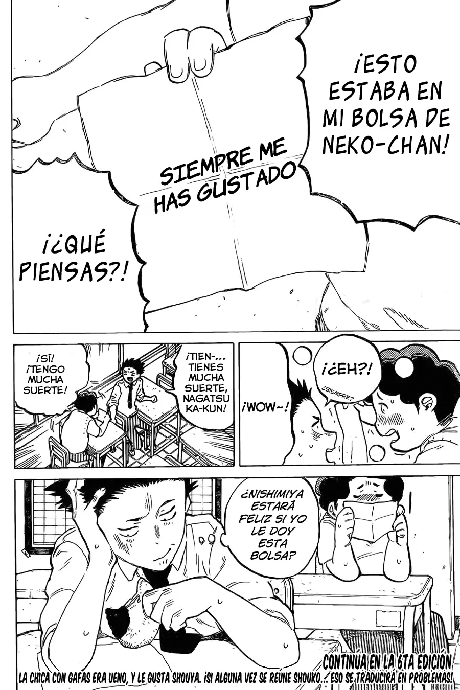 Koe no Katachi capítulo 19 página 20