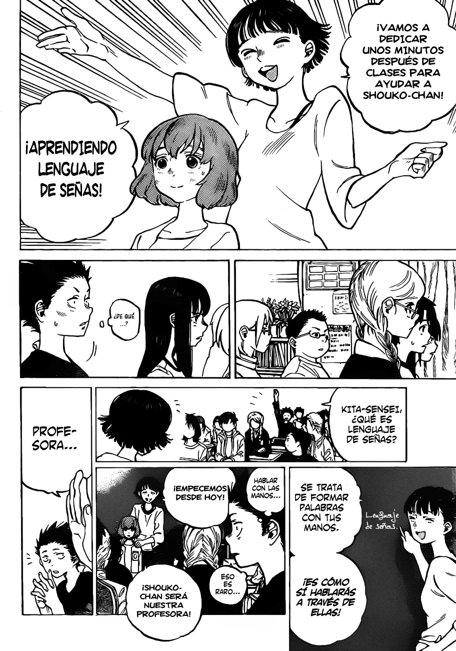 Koe no Katachi capítulo 2 página 21