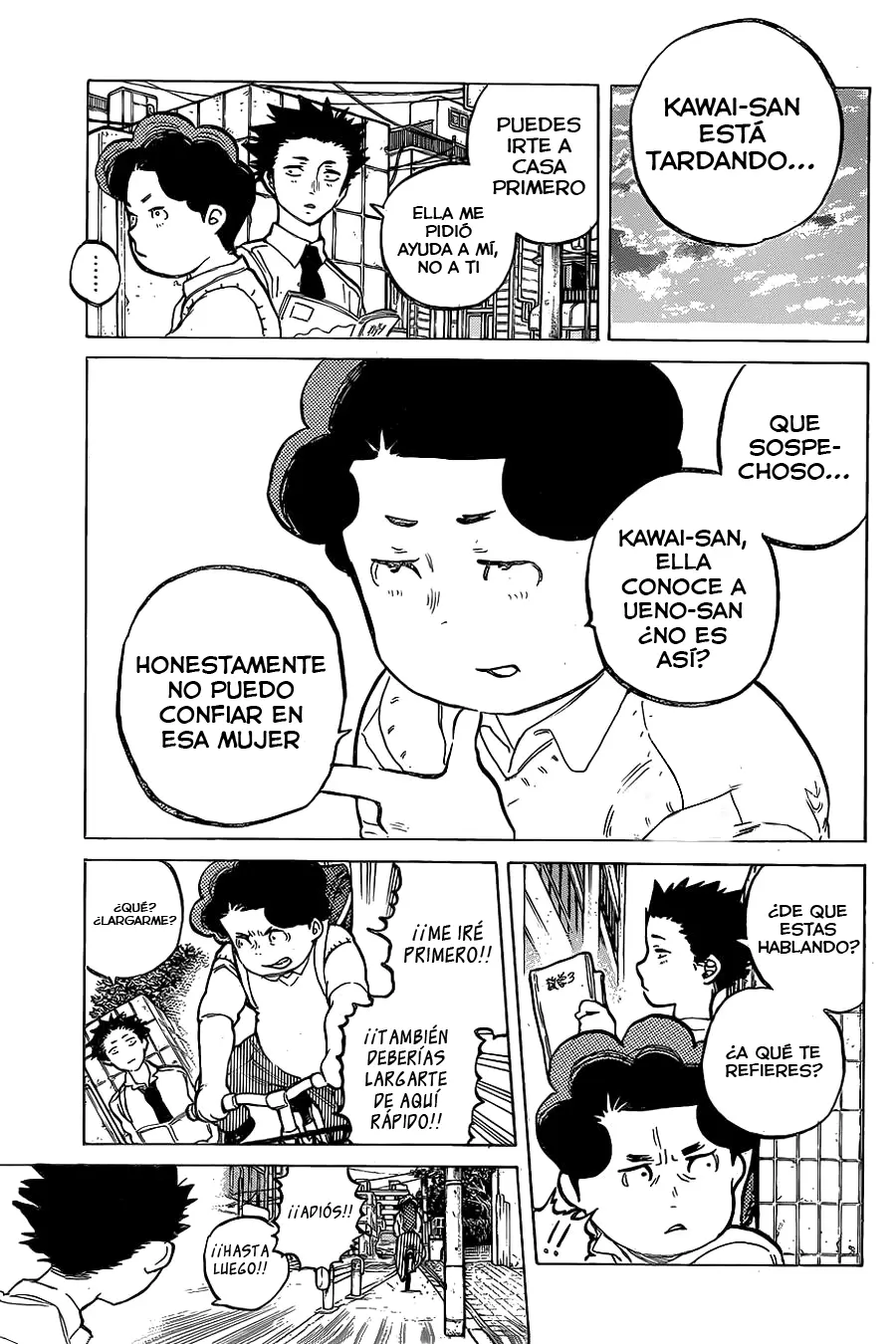 Koe no Katachi capítulo 20 página 13