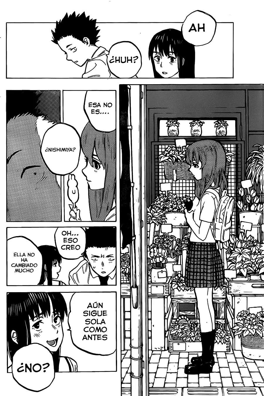 Koe no Katachi capítulo 20 página 18