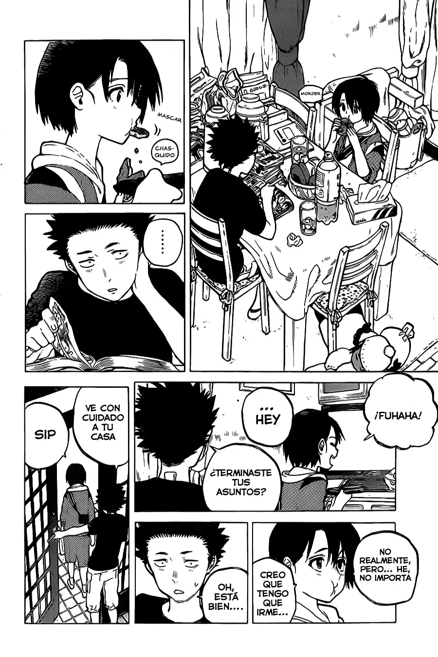 Koe no Katachi capítulo 22 página 5