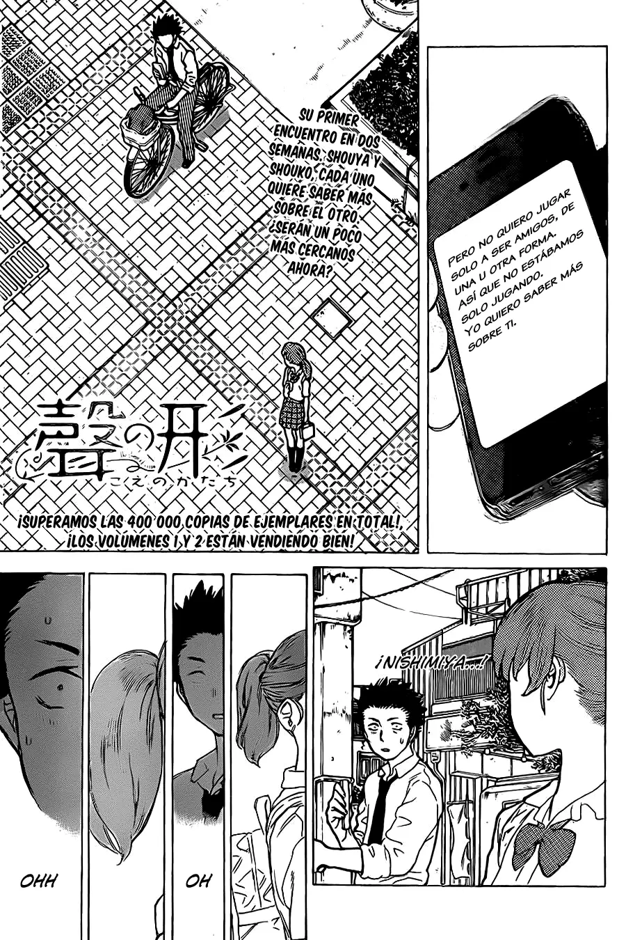 Koe no Katachi capítulo 23 página 2