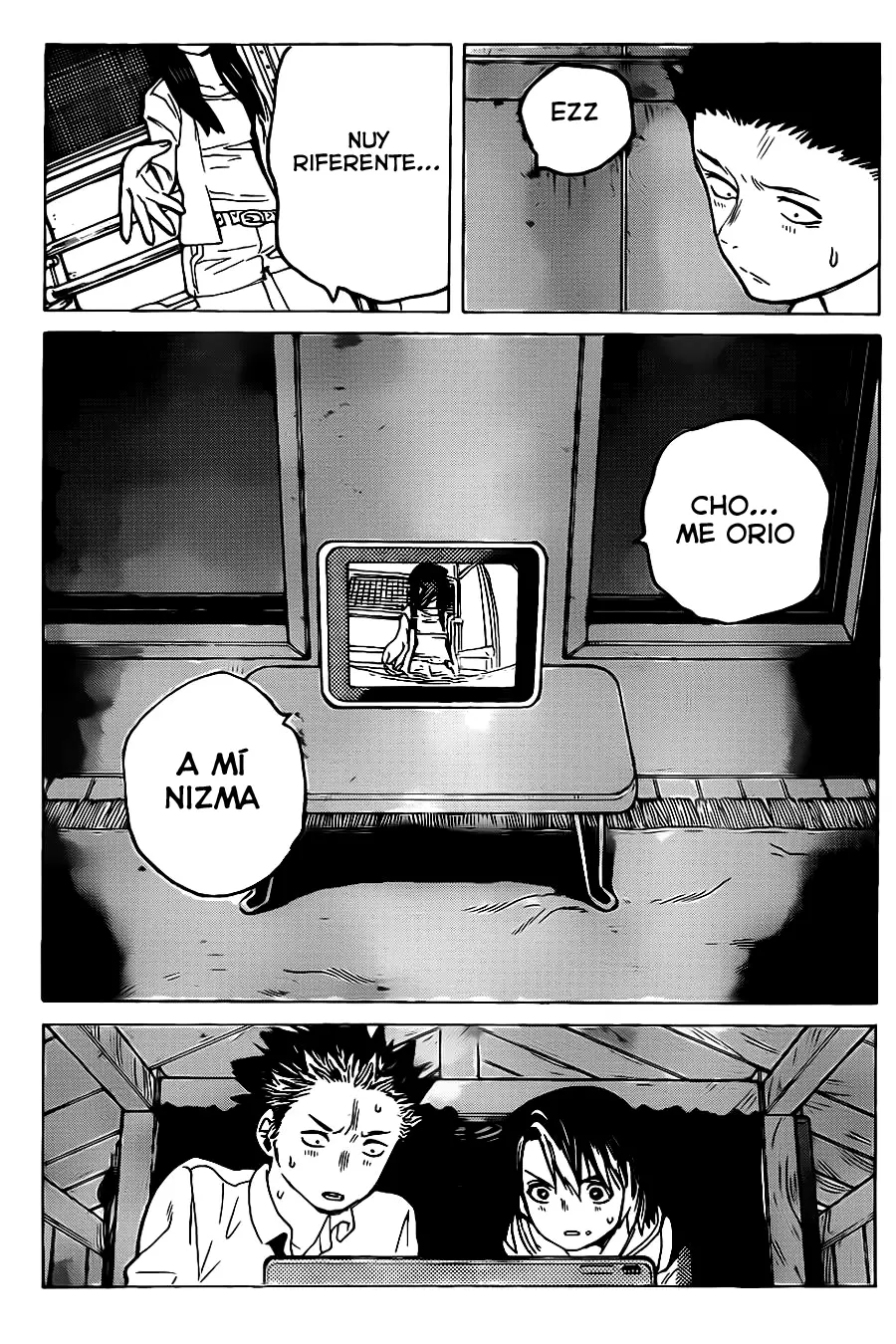 Koe no Katachi capítulo 27 página 20