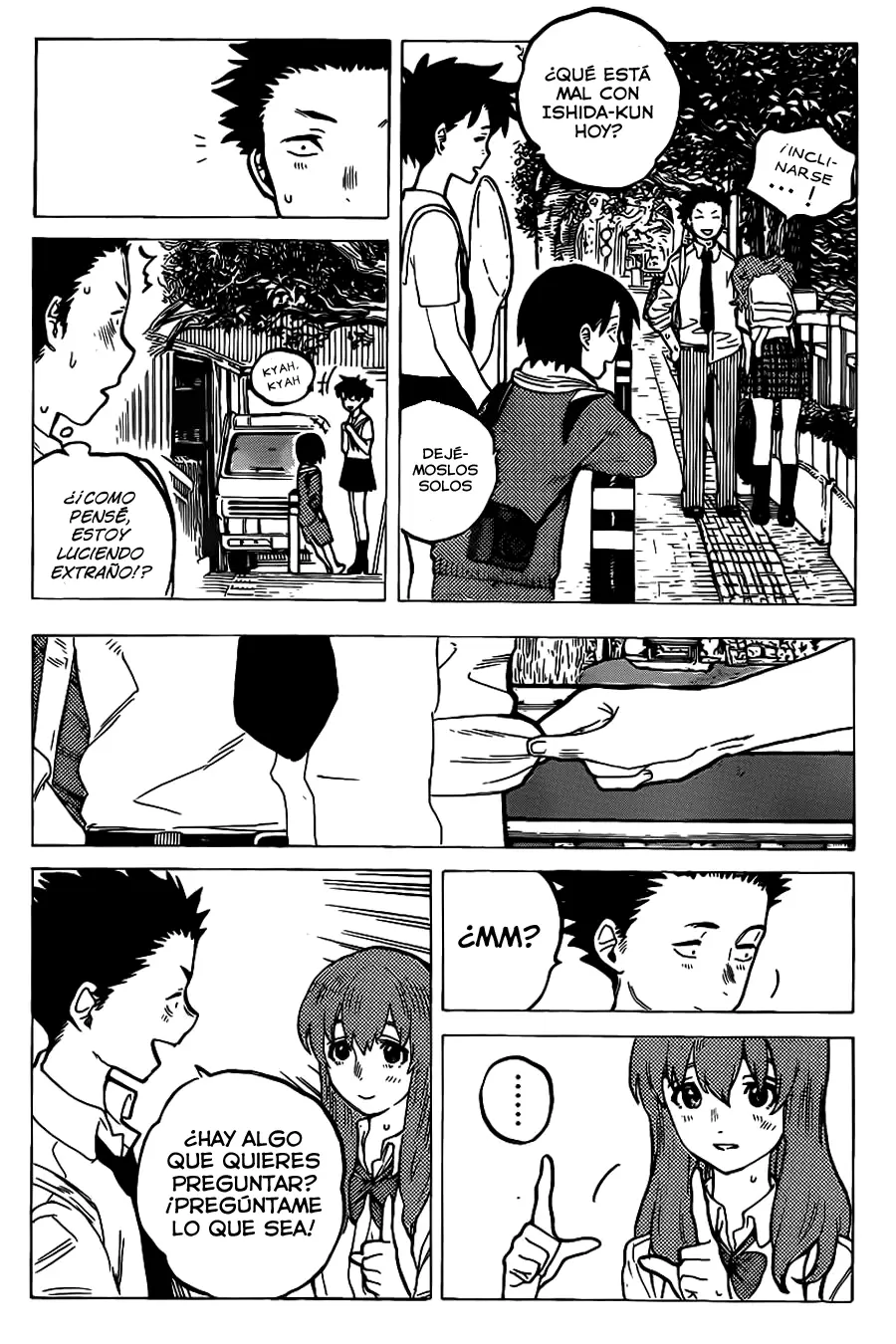 Koe no Katachi capítulo 28 página 16