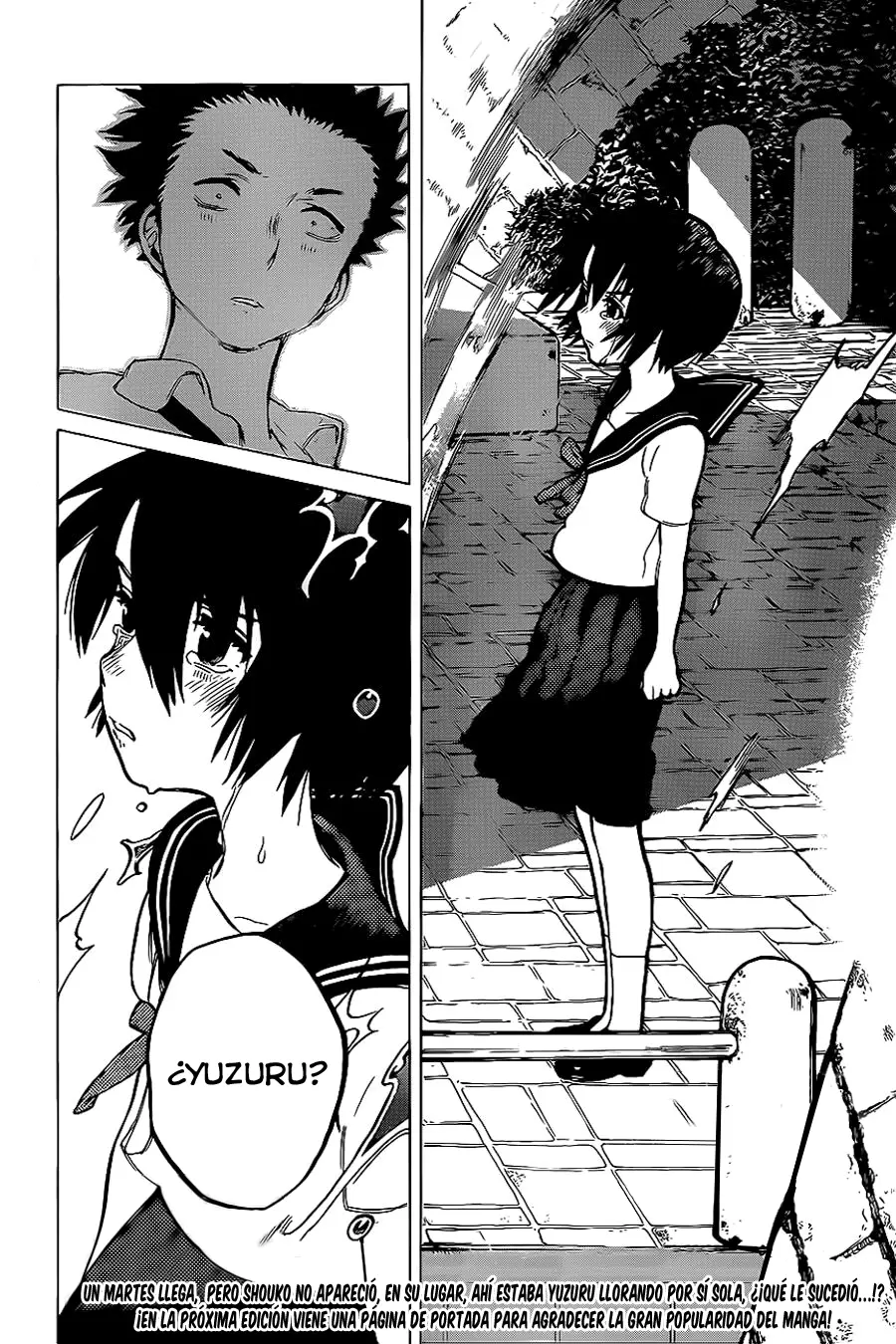 Koe no Katachi capítulo 29 página 21