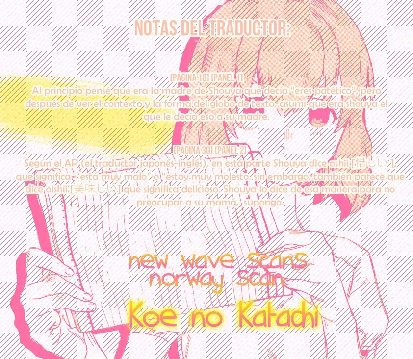 Koe no Katachi capítulo 3 página 1